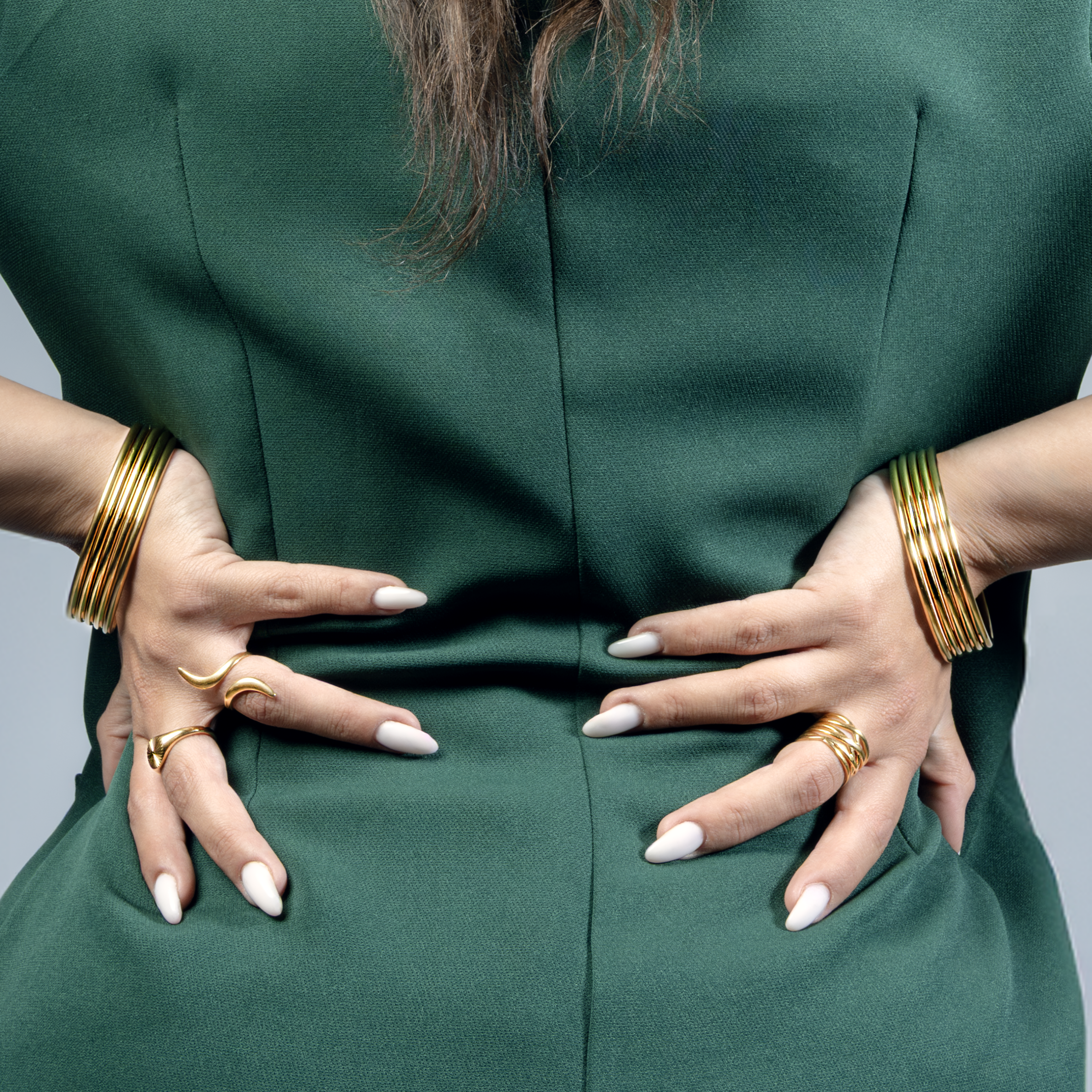 Nour Arida bangles