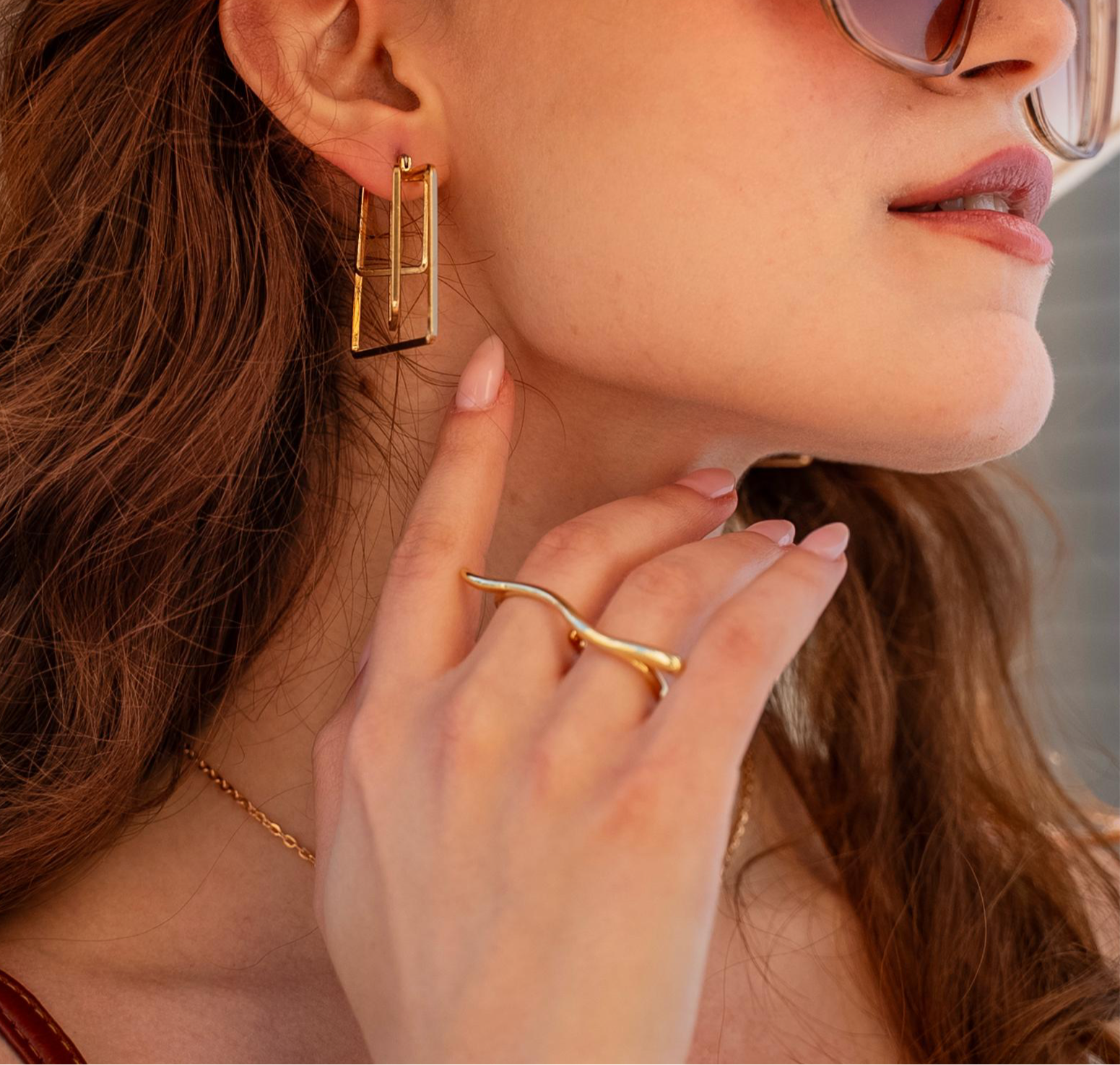 Waterproof tarnish free delicate ring
