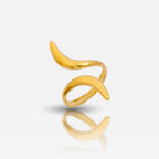  Waterproof tarnish free statement ring
